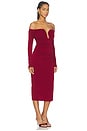 view 2 of 3 Lovinia Dress in Wine