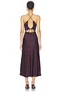 view 3 of 4 Halley Dress in Deep Purple