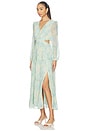 view 2 of 3 Klarissa Dress in Seafoam Flora