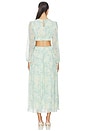 view 3 of 3 Klarissa Dress in Seafoam Flora