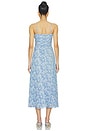 view 3 of 4 VESTIDO BAYLEY in Blue Floral
