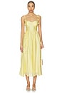 view 1 of 3 VESTIDO HALCYON in Yellow