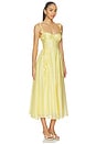 view 2 of 3 VESTIDO HALCYON in Yellow