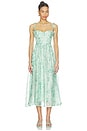 view 1 of 3 VESTIDO HALCYON in Green Floral