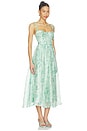 view 2 of 3 VESTIDO HALCYON in Green Floral