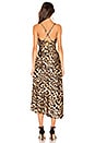 view 3 of 3 Cowl Strappy Dress in Leopard Print