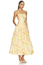 view 2 of 3 VESTIDO OVINA in Yellow Floral