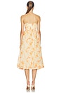 view 3 of 3 VESTIDO JANNA in Orange Floral