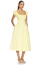 view 2 of 3 Adilene Dress in Yellow