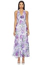 view 1 of 3 Yasmeen Dress in Purple Floral