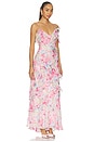 view 2 of 4 ROBE AMIYA in Pink Multi Floral