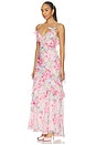view 3 of 4 ROBE AMIYA in Pink Multi Floral