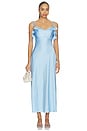 view 1 of 3 ROBE HERA in Light Blue