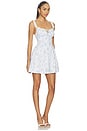 view 2 of 4 VESTIDO CHARLOTTE in Lilac White Floral