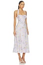view 2 of 3 Jessenia Dress in Purple Floral