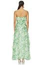 view 3 of 3 ROBE BRIANNA in Green Floral