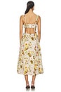view 3 of 3 Ciana Dress in Pink Green Bloom