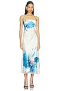 view 1 of 3 Annabeth Dress in Blue Floral