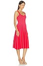 view 2 of 3 ROBE IRECIA in Red Stripe