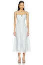 view 1 of 4 Aubrey Dress in Powder Blue