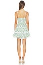 view 3 of 4 Skye Dress in Blue Green Floral