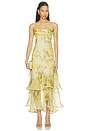 view 1 of 3 Alison Dress in Yellow Floral
