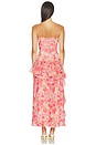 view 3 of 3 Livia Dress in Bright Pink Floral