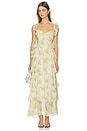 view 1 of 3 Adess Dress in Yellow Floral