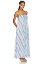 view 2 of 3 ROBE AILEEN in Blue Lilac Stripe