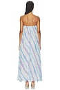 view 3 of 3 ROBE AILEEN in Blue Lilac Stripe