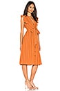 view 2 of 3 Saturate Dress in Papaya Stripe