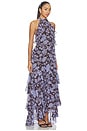 view 2 of 3 VESTIDO LAE  in Blue Brown Floral