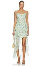 view 1 of 3 VESTIDO CANDACE  in Green Floral