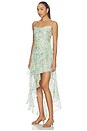 view 2 of 3 VESTIDO CANDACE  in Green Floral