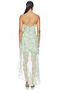 view 3 of 3 VESTIDO CANDACE  in Green Floral