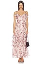 view 1 of 3 Emiliana Dress in Soft Pink Floral