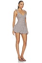 view 2 of 4 VESTIDO JELIANY  in Brown Gingham