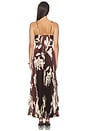 view 3 of 4 Clea Dress in Brown Floral