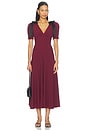 view 1 of 3 Ciela Dress in Burgundy