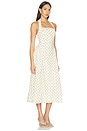 view 2 of 4 Marianna Dress in Cream Polka Dot