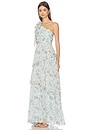 view 3 of 5 Tearra Dress in Light Blue Floral