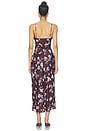 view 4 of 4 VESTIDO CARIN  in Brown Floral