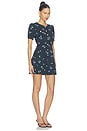 view 2 of 4 VESTIDO BRENLEE in Navy Dot