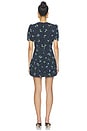 view 4 of 4 VESTIDO BRENLEE in Navy Dot