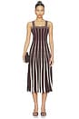 view 1 of 3 VESTIDO MARLEN  in Brown Cream