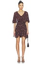 view 1 of 3 VESTIDO LILAH  in Eggplant Floral