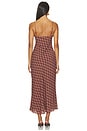 view 4 of 4 Carin Dress in Wine Plaid