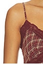 view 5 of 4 Carin Dress in Wine Plaid