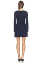 view 4 of 4 Cora Dress in Navy