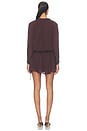 view 4 of 3 Stacey Dress in Plum